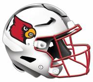 Louisville Cardinals Authentic Helmet Cutout Sign