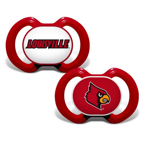 Louisville Cardinals Baby Pacifier 2-Pack