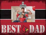 Louisville Cardinals Best Dad Clip Frame