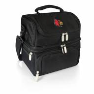 Louisville Cardinals Black Pranzo Insulated Lunch Box