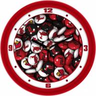 Louisville Cardinals Candy Wall Clock
