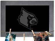 Louisville Cardinals Chalkboard with Frame