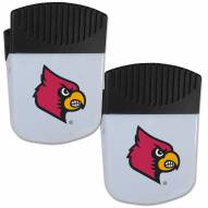 Louisville Cardinals Chip Clip Magnet with Bottle Opener - 2 Pack