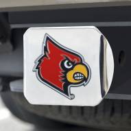Louisville Cardinals Chrome Color Hitch Cover