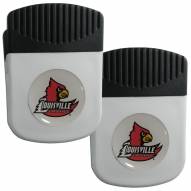 Louisville Cardinals Clip Magnet with Bottle Opener - 2 Pack