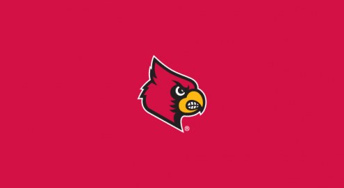 Louisville Cardinals College Team Logo Billiard Cloth