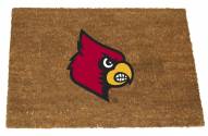 Louisville Cardinals Colored Logo Door Mat