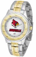 Louisville Cardinals Competitor Two-Tone Men's Watch