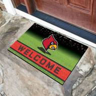 Louisville Cardinals Crumb Rubber Door Mat