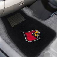 Louisville Cardinals Embroidered Car Mats