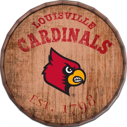 Louisville Cardinals Established Date 24&quot; Barrel Top