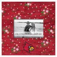 Louisville Cardinals Floral 10" x 10" Picture Frame