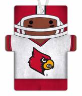 Louisville Cardinals Football Player Ornament