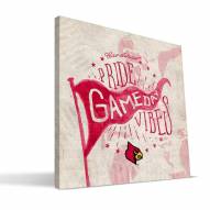 Louisville Cardinals Gameday Vibes Canvas Print