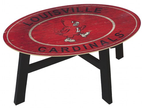 Louisville Cardinals Heritage Logo Coffee Table