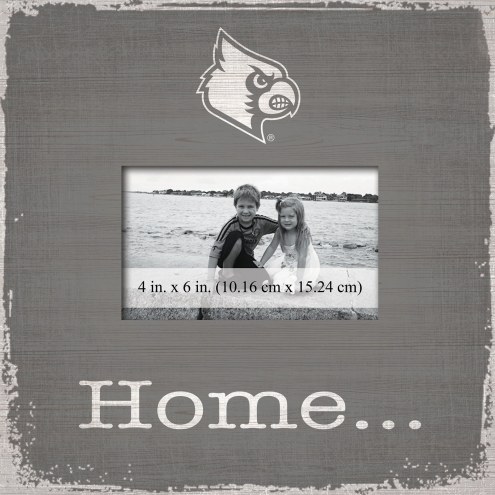 Louisville Cardinals Home Picture Frame