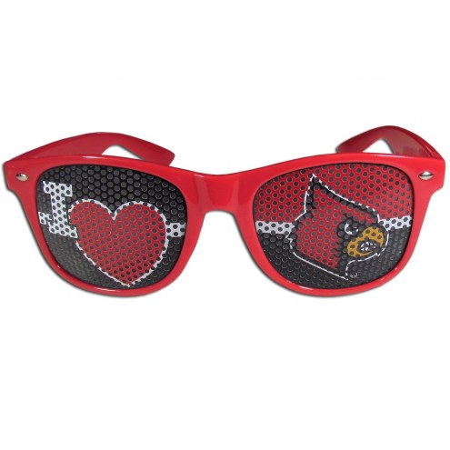 Louisville Cardinals I Heart Game Day Shades