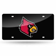 Louisville Cardinals Laser Cut License Plate