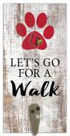 Louisville Cardinals Leash Holder Sign