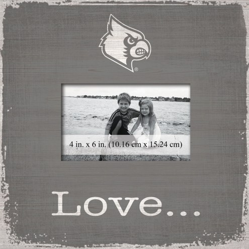 Louisville Cardinals Love Picture Frame