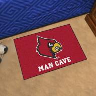 Louisville Cardinals Man Cave Starter Mat