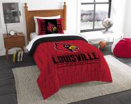 Louisville Cardinals Modern Take Twin Comforter Set