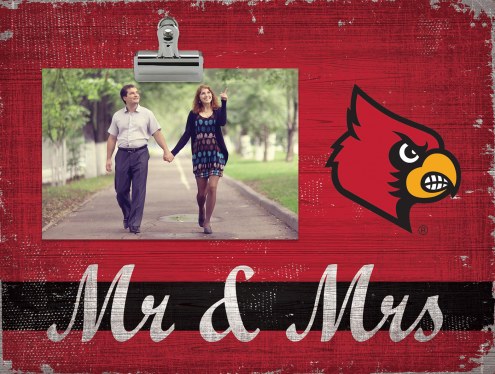 Louisville Cardinals Mr. & Mrs. Clip Frame