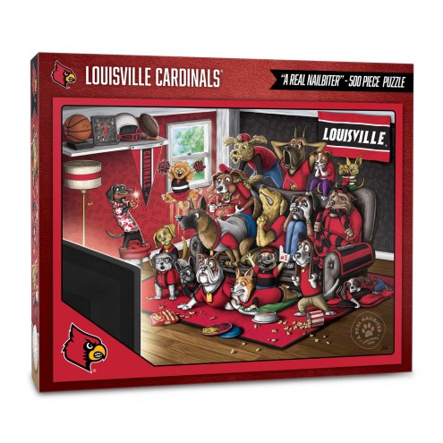 Louisville Cardinals Purebred Fans &quot;A Real Nailbiter&quot; 500 Piece Puzzle