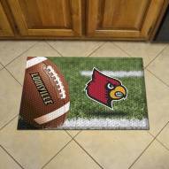 Louisville Cardinals Scraper Door Mat