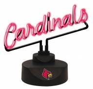 Louisville Cardinals Script Neon Desk Lamp
