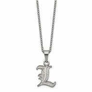 Louisville Cardinals Stainless Steel Pendant Necklace