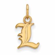 Louisville Cardinals Sterling Silver Gold Plated Extra Small Pendant