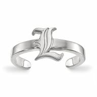 Louisville Cardinals Sterling Silver Toe Ring