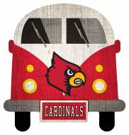 Louisville Cardinals Team Bus Sign