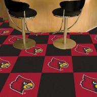 Louisville Cardinals Team Carpet Tiles