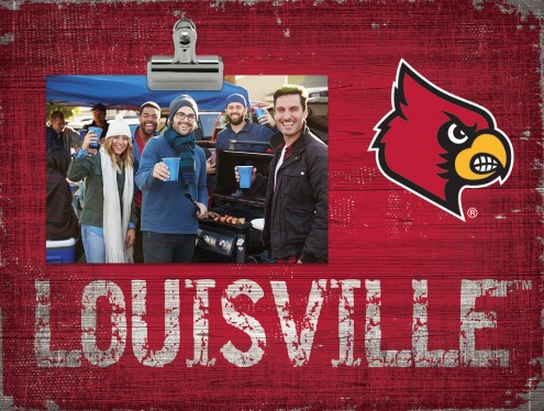 Louisville Cardinals Team Name Clip Frame