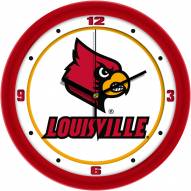 Louisville Cardinals Traditional Wall Clock