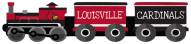 Louisville Cardinals Train Cutout 6" x 24" Sign
