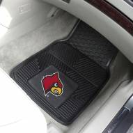 Louisville Cardinals Vinyl 2-Piece Car Floor Mats