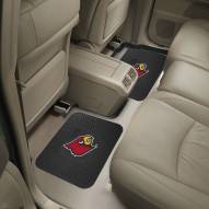 Louisville Cardinals Vinyl 2-Piece Rear Floor Mats