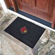 Louisville Cardinals Vinyl Door Mat