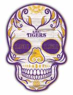 LSU Tigers 12" Sugar Skull Sign