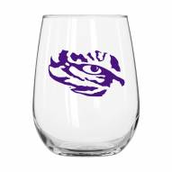LSU Tigers 16 oz. Gameday Curved Beverage Glass