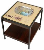 LSU Tigers 25-Layer StadiumViews Lighted End Table