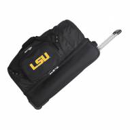 LSU Tigers 27" Drop Bottom Wheeled Duffle Bag