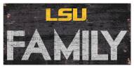 LSU Tigers 6" x 12" Family Sign