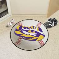 LSU Tigers Baseball Rug