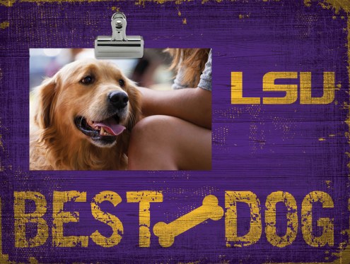 LSU Tigers Best Dog Clip Frame