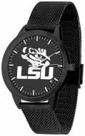 LSU Tigers Black Dial Mesh Statement Watch