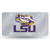 LSU Tigers Bling License Plate